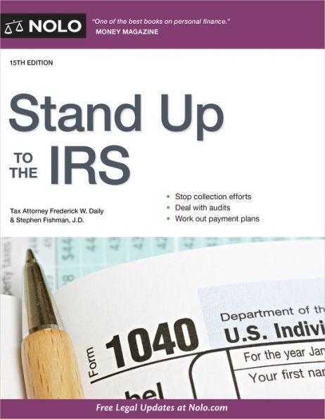 Stand Up to the IRS - Paperback | Diverse Reads
