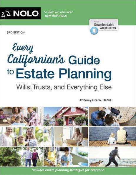 Every Californian's Guide To Estate Planning: Wills, Trust & Everything Else - Paperback | Diverse Reads