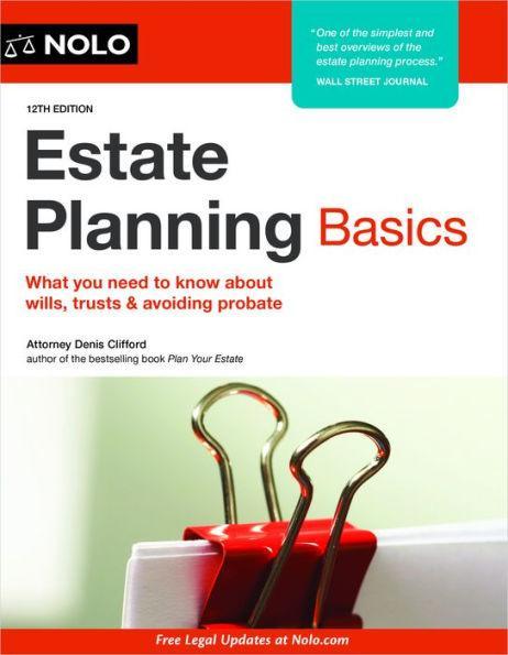 Estate Planning Basics - Paperback | Diverse Reads
