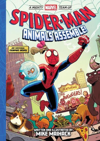 Spider-Man: Animals Assemble! (A Mighty Marvel Team-Up) - Hardcover | Diverse Reads