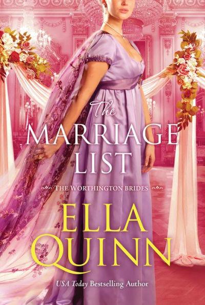 The Marriage List: An Opposites Attract Regency Romance - Paperback | Diverse Reads