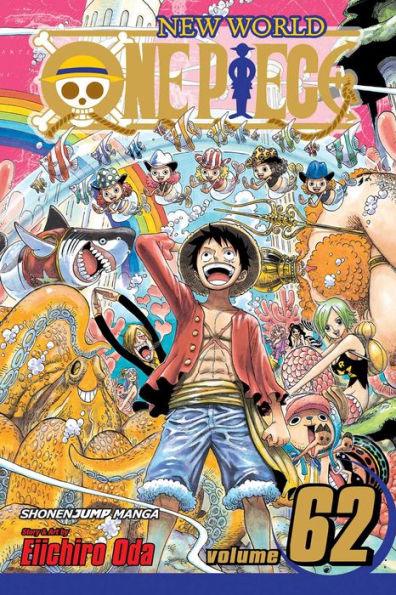 One Piece, Vol. 62: Adventure on Fish-Man Island - Paperback | Diverse Reads
