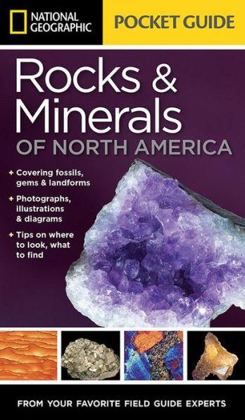 National Geographic Pocket Guide to Rocks and Minerals of North America - Paperback | Diverse Reads
