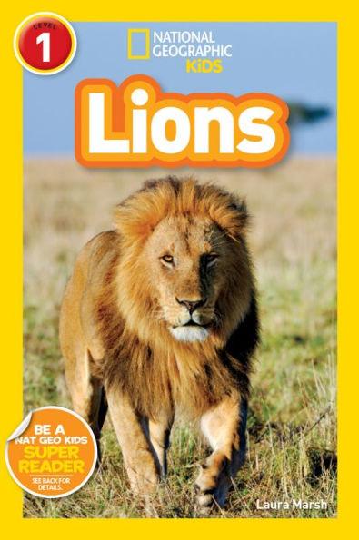 Lions (National Geographic Readers Series) - Paperback | Diverse Reads
