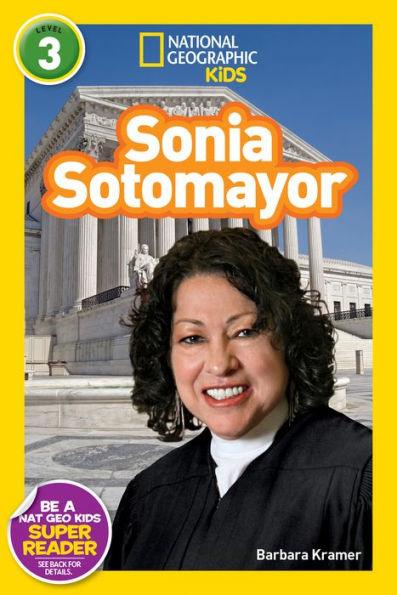 National Geographic Readers: Sonia Sotomayor - Paperback | Diverse Reads