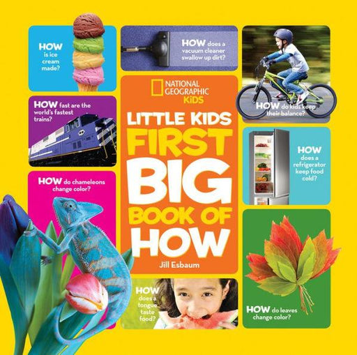National Geographic Little Kids First Big Book of How - Hardcover | Diverse Reads