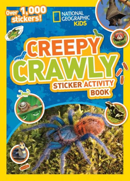 National Geographic Kids Creepy Crawly Sticker Activity Book: Over 1,000 Stickers! - Paperback | Diverse Reads