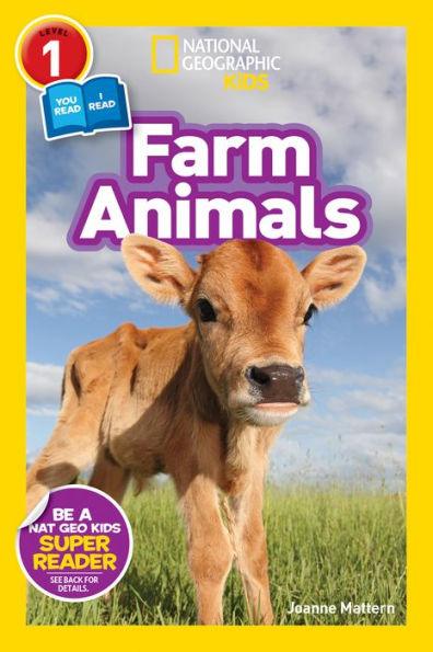 Farm Animals (National Geographic Readers Series: Level 1 Co-reader) - Paperback | Diverse Reads