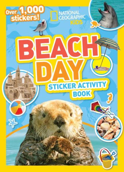 National Geographic Kids Beach Day Sticker Activity Book - Paperback(Mass Market Paperback) | Diverse Reads