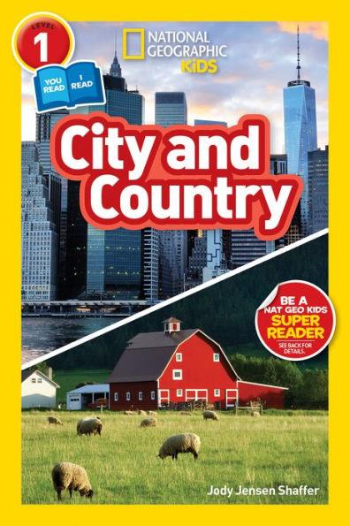 City and Country (National Geographic Readers Series: Level 1 Co-reader) - Paperback | Diverse Reads