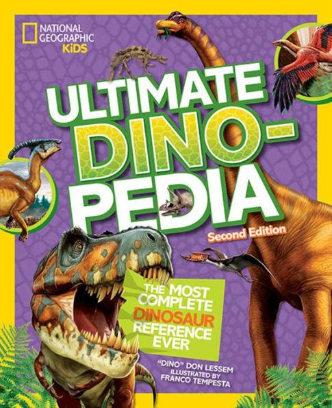 National Geographic Kids Ultimate Dinopedia: The Most Complete Dinosaur Reference Ever (Second Edition) - Hardcover | Diverse Reads