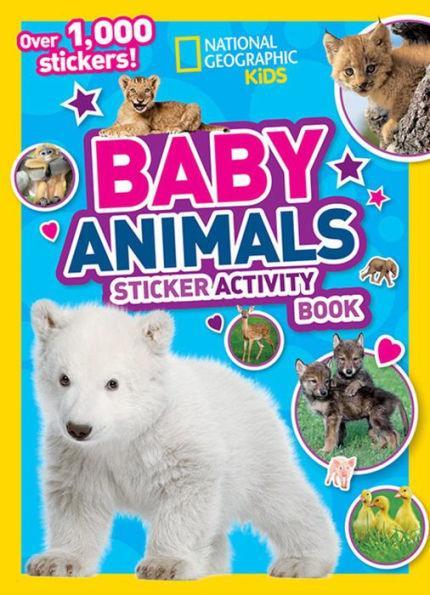 National Geographic Kids Baby Animals Sticker Activity Book - Paperback(Mass Market Paperback) | Diverse Reads