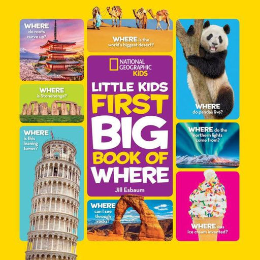 National Geographic Little Kids First Big Book of Where - Hardcover | Diverse Reads