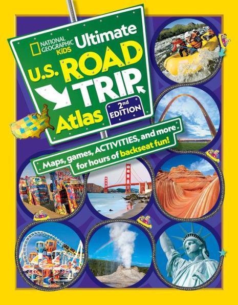 National Geographic Kids Ultimate U.S. Road Trip Atlas, 2nd Edition - Paperback | Diverse Reads