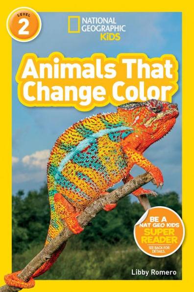 Animals That Change Color (National Geographic Readers Series: L2) - Paperback | Diverse Reads