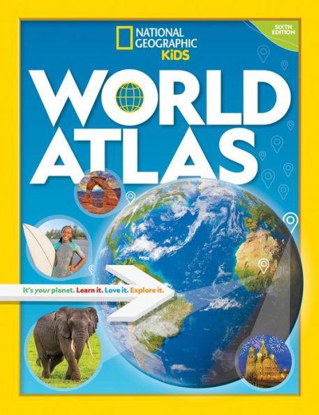 National Geographic Kids World Atlas 6th edition - Paperback | Diverse Reads