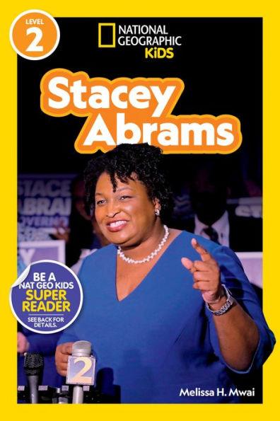 National Geographic Readers: Stacey Abrams (Level 2) - Paperback | Diverse Reads