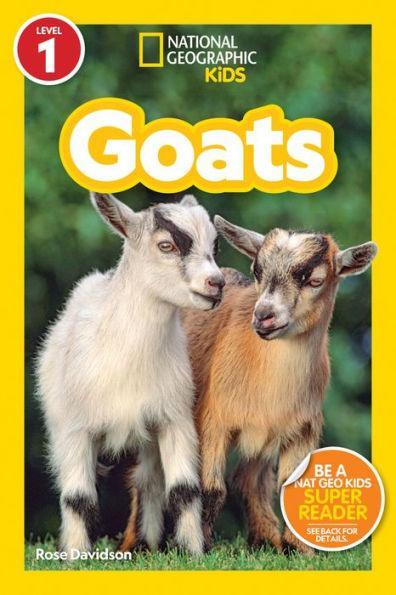 National Geographic Readers: Goats (Level 1) - Paperback | Diverse Reads