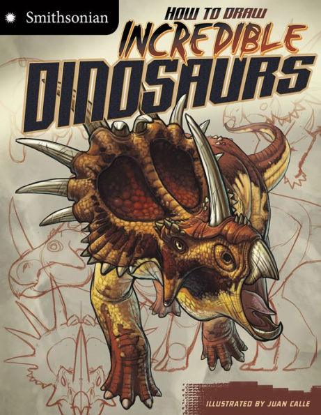 How to Draw Incredible Dinosaurs - Paperback | Diverse Reads