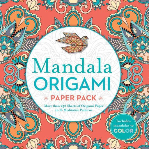 Mandala Origami Paper Pack: More than 250 Sheets of Origami Paper in 16 Meditative Patterns - Paperback | Diverse Reads