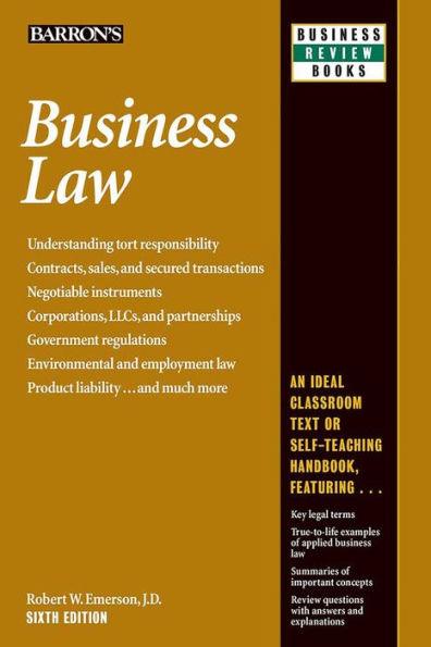 Business Law - Paperback | Diverse Reads