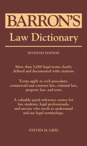 Law Dictionary - Paperback | Diverse Reads