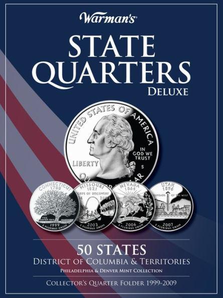 State Quarters 1999-2009 Deluxe Collector's Folder: District of Columbia and Territories, Philadelphia and Denver Mints - Hardcover | Diverse Reads