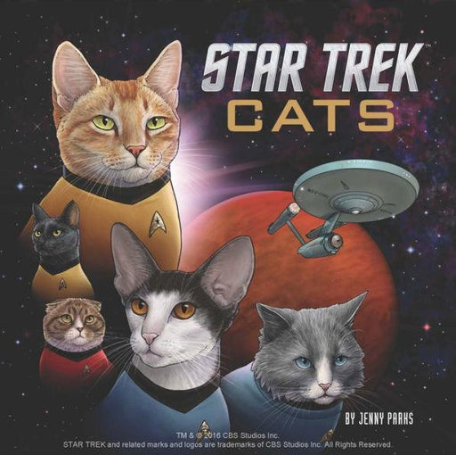 Star Trek Cats: (Star Trek Book, Book About Cats) - Hardcover | Diverse Reads