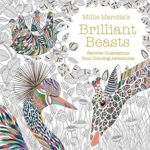 Millie Marotta's Brilliant Beasts: Favorite Illustrations from Coloring Adventures - Paperback | Diverse Reads