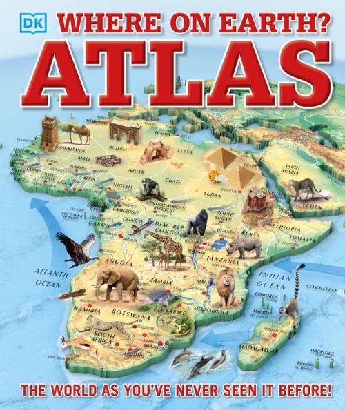Where on Earth? Atlas: The World As You've Never Seen It Before - Hardcover | Diverse Reads