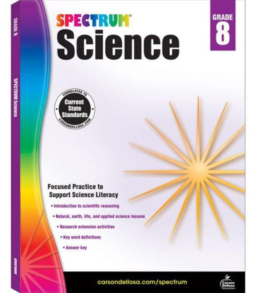 Spectrum Science, Grade 8 - Paperback | Diverse Reads