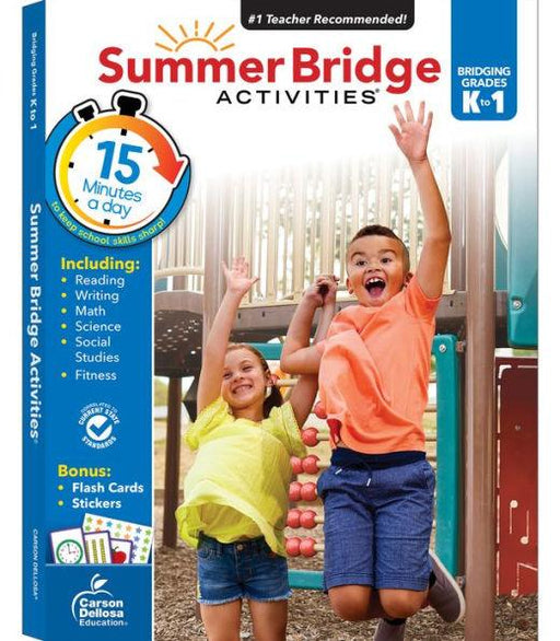 Summer Bridge Activities, Grades K - 1: Bridging Grades Kindergarten to First - Paperback | Diverse Reads