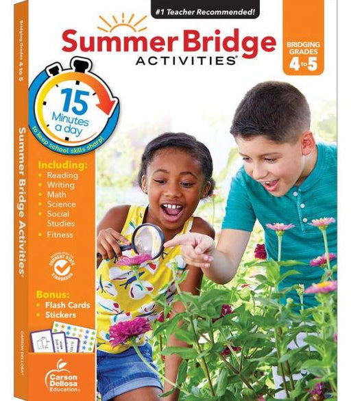 Summer Bridge Activities, Grades 4 - 5: Bridging Grades Fourth to Fifth - Paperback | Diverse Reads