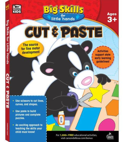 Cut & Paste, Ages 3 - 5 - Paperback | Diverse Reads