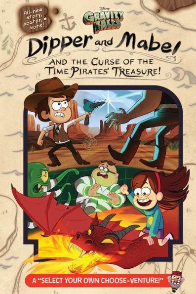 Gravity Falls: Dipper and Mabel and the Curse of the Time Pirates' Treasure!: A "Select Your Own Choose-Venture!" - Hardcover | Diverse Reads