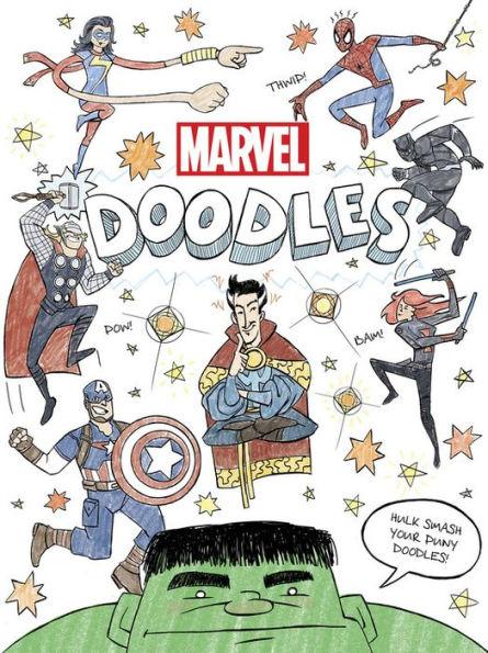 Marvel Doodles - Paperback | Diverse Reads
