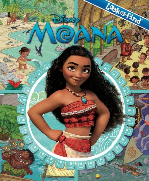 Disney Moana Look and Find - Hardcover | Diverse Reads