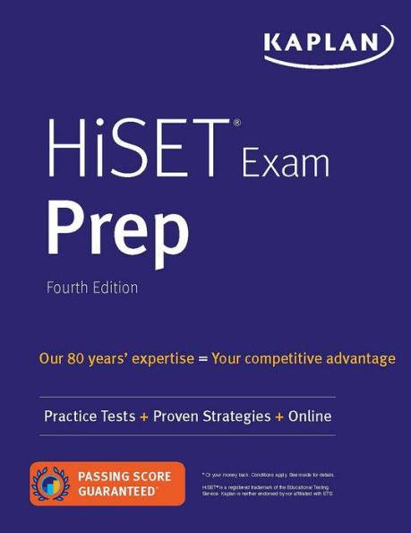 HiSET Exam Prep: Practice Tests + Proven Strategies + Online - Paperback | Diverse Reads
