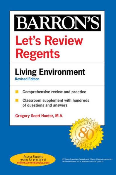 Let's Review Regents: Living Environment Revised Edition - Paperback | Diverse Reads
