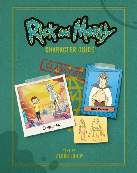 Rick and Morty Character Guide - Hardcover | Diverse Reads