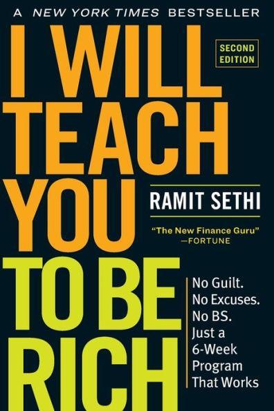 I Will Teach You to Be Rich, Second Edition: No Guilt. No Excuses. No B.S. Just a 6-Week Program That Works - Paperback | Diverse Reads