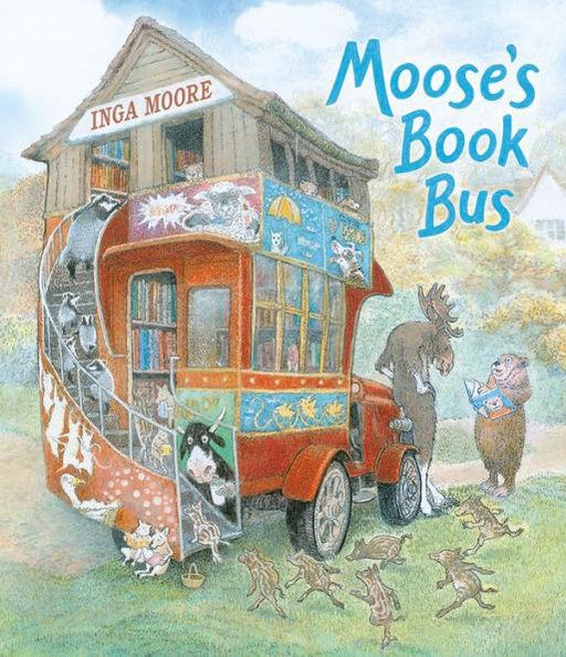 Moose's Book Bus - Hardcover | Diverse Reads
