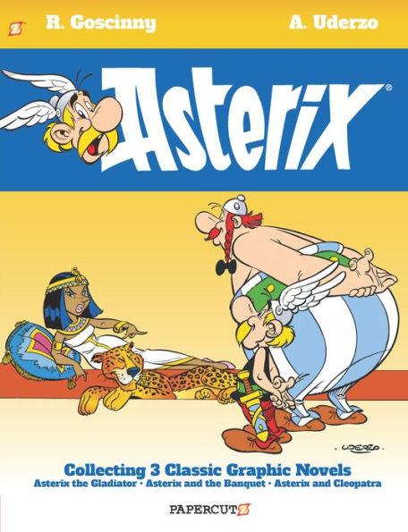 Asterix Omnibus #2: Collects Asterix the Gladiator, Asterix and the Banquet, and Asterix and Cleopatra - Hardcover | Diverse Reads