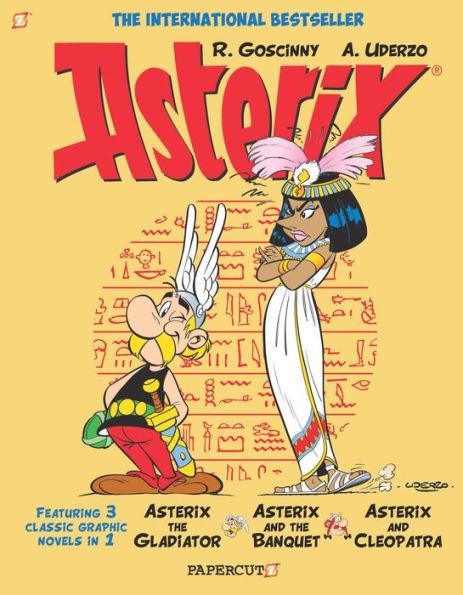 Asterix Omnibus #2: Collects Asterix the Gladiator, Asterix and the Banquet, and Asterix and Cleopatra - Paperback | Diverse Reads