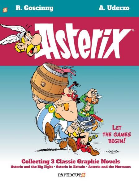 Asterix Omnibus #3: Collects Asterix and the Big Fight, Asterix in Britain, and Asterix and the Normans - Hardcover | Diverse Reads