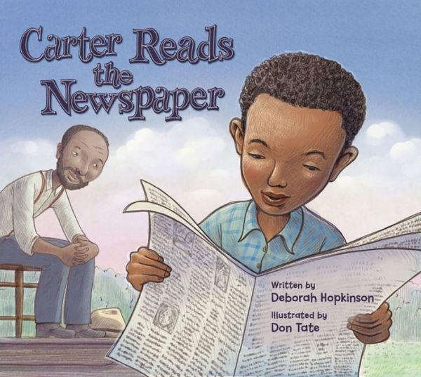 Carter Reads the Newspaper - Hardcover | Diverse Reads