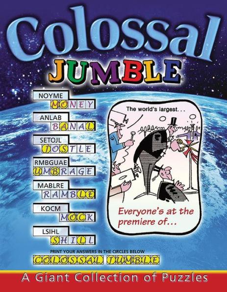 Colossal Jumbleï¿½: A Giant Collection of Puzzles - Paperback | Diverse Reads
