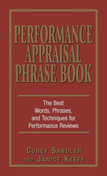 Performance Appraisals Phrase Book: The Best Words, Phrases, and Techniques for Performace Reviews - Paperback | Diverse Reads