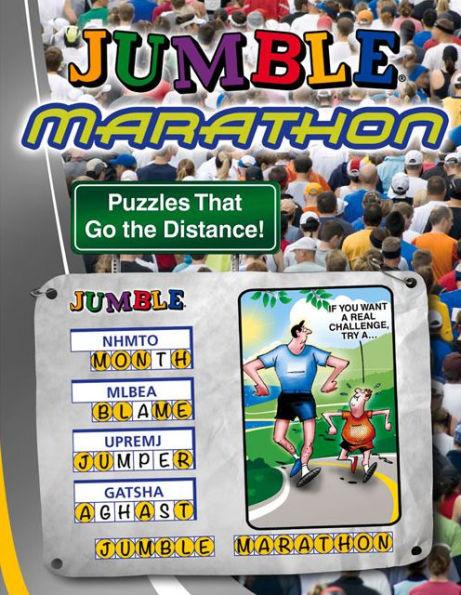 Jumbleï¿½ Marathon: Puzzles That Go the Distance! - Paperback | Diverse Reads