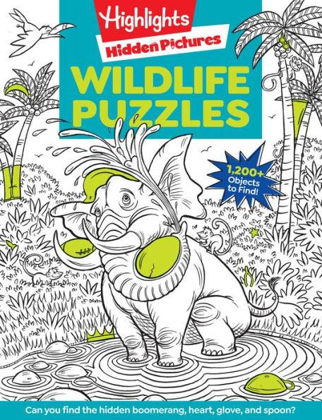 Wildlife Puzzles (Highlights Favorite Hidden Pictures Series) - Paperback | Diverse Reads